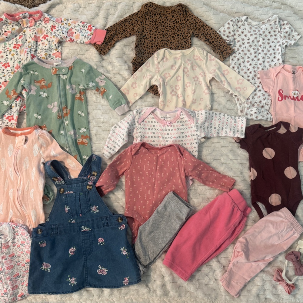 HUGE Lot - Baby girl -  Newborn-3m